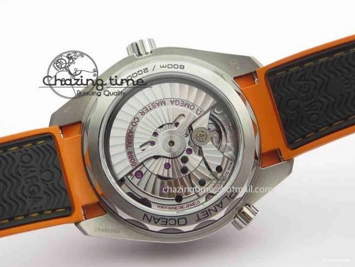 0505 UrbanStyle Planet Ocean 2016 43.5mm SS OM 1:1 Best Edition Gray Dial On Black Nylon Strap A 8168